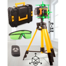 Професійний лазерний рівень Fixit Laser 3D-4D: точність з 16 лініями Професійний лазерний рівень Fixit Laser 3D-4D: точність з 16 лініями